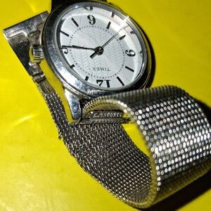 Timex Classic Silver Mesh Watch